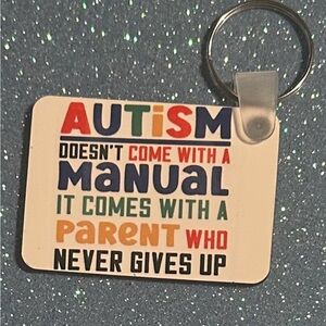 Inspirational Autism Keychain